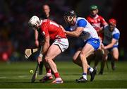 25 May 2025; Patrick Horgan of Cork in action against Ian Kenny of Waterford during the Munster GAA Hurling Senior Championship Round 5 match between Cork and Waterford at SuperValu Páirc Ui Chaoimh in Cork. Photo by Piaras Ó Mídheach/Sportsfile