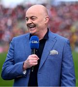 25 May 2025; RTÉ analyst Anthony Daly before the Munster GAA Hurling Senior Championship Round 5 match between Cork and Waterford at SuperValu Páirc Ui Chaoimh in Cork. Photo by Piaras Ó Mídheach/Sportsfile
