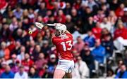 25 May 2025; Patrick Horgan of Cork takes a free during the Munster GAA Hurling Senior Championship Round 5 match between Cork and Waterford at SuperValu Páirc Ui Chaoimh in Cork. Photo by Piaras Ó Mídheach/Sportsfile
