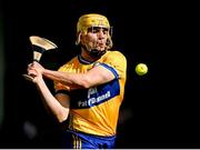 25 May 2025; Mark Rodgers of Clare scores a point during the Munster GAA Hurling Senior Championship Round 5 match between Limerick and Clare at TUS Gaelic Grounds in Limerick. Photo by Tom Beary/Sportsfile