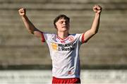 25 May 2025; Joel Kerr of Tyrone reacts after the final whistle in the Electric Ireland Ulster GAA Football Minor Championship final match between Cavan and Tyrone at Brewster Park in Enniskillen, Fermanagh. Photo by Oliver McVeigh/Sportsfile