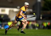 25 May 2025; Ryan Taylor of Clare on his way to scoring his side's third goal during the Munster GAA Hurling Senior Championship Round 5 match between Limerick and Clare at TUS Gaelic Grounds in Limerick. Photo by Tom Beary/Sportsfile