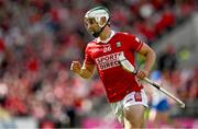 25 May 2025; Shane Kingston of Cork celebrates after scoring a point during the Munster GAA Hurling Senior Championship Round 5 match between Cork and Waterford at SuperValu Páirc Ui Chaoimh in Cork. Photo by Brendan Moran/Sportsfile