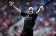 25 May 2025; Referee Johnny Murphy during the Munster GAA Hurling Senior Championship Round 5 match between Cork and Waterford at SuperValu Páirc Ui Chaoimh in Cork. Photo by Brendan Moran/Sportsfile