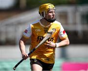25 May 2025; Cormac McKeown of Antrim during the Leinster GAA Hurling Senior Championship Round 5 match between Offaly and Antrim at Glenisk O’Connor Park in Tullamore, Offaly. Photo by Michael P Ryan/Sportsfile
