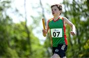25 May 2025; Participants during the Mixed Distance Relays on day two of the Cairn Community Games Multi-Sports Finals 2025 at Gormanston Park in Meath. Photo by Shauna Clinton/Sportsfile