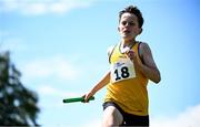 25 May 2025; Participants during the Mixed Distance Relays on day two of the Cairn Community Games Multi-Sports Finals 2025 at Gormanston Park in Meath. Photo by Shauna Clinton/Sportsfile