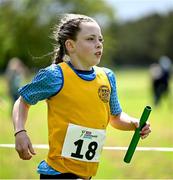 25 May 2025; Participants during the Mixed Distance Relays on day two of the Cairn Community Games Multi-Sports Finals 2025 at Gormanston Park in Meath. Photo by Shauna Clinton/Sportsfile