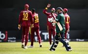 25 May 2025; Ireland batter Paul Stirling during match three of the One Day International Series between Ireland and the West Indies at Castle Avenue Cricket Ground in Dublin. Photo by Seb Daly/Sportsfile