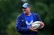 26 May 2025; Leinster senior coach Jacques Nienaber during the Leinster Rugby Squad Training at UCD in Dublin. Photo by Tyler Miller/Sportsfile