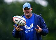 26 May 2025; Leinster senior coach Jacques Nienaber during the Leinster Rugby Squad Training at UCD in Dublin. Photo by Tyler Miller/Sportsfile