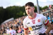 24 May 2025; Ciaran Daly of Tyrone runs out for the second half of the GAA Football All-Ireland Senior Championship Round 1 match between Donegal and Tyrone at MacCumhaill Park in Ballybofey, Donegal. Photo by Ramsey Cardy/Sportsfile