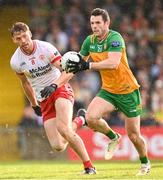 24 May 2025; Eoghan Bán Gallagher of Donegal during the GAA Football All-Ireland Senior Championship Round 1 match between Donegal and Tyrone at MacCumhaill Park in Ballybofey, Donegal. Photo by Ramsey Cardy/Sportsfile