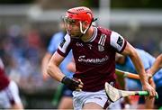 25 May 2025; T.J. Brennan of Galway during the Leinster GAA Hurling Senior Championship Round 5 match between Dublin and Galway at Parnell Park in Dublin. Photo by Tyler Miller/Sportsfile