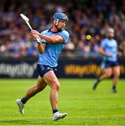 25 May 2025; Riain McBride of Dublin during the Leinster GAA Hurling Senior Championship Round 5 match between Dublin and Galway at Parnell Park in Dublin. Photo by Tyler Miller/Sportsfile