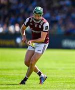 25 May 2025; Cathal Mannion of Galway during the Leinster GAA Hurling Senior Championship Round 5 match between Dublin and Galway at Parnell Park in Dublin. Photo by Tyler Miller/Sportsfile