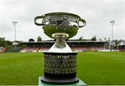 24 May 2025; A view of FAI Junior Cup before the FAI Junior Cup final match between Fairview Rangers and North End United at Turner's Cross in Cork. Photo by Tom Beary/Sportsfile