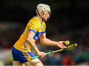 25 May 2025; Ryan Taylor of Clare on his way to scoring his side's third goal during the Munster GAA Hurling Senior Championship Round 5 match between Limerick and Clare at TUS Gaelic Grounds in Limerick. Photo by Tom Beary/Sportsfile
