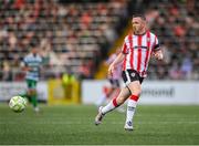 23 May 2025; Shane Ferguson of Derry City during the SSE Airtricity Men's Premier Division match between Derry City and Shamrock Rovers at The Ryan McBride Brandywell Stadium in Derry. Photo by Stephen McCarthy/Sportsfile