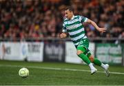 23 May 2025; Graham Burke of Shamrock Rovers during the SSE Airtricity Men's Premier Division match between Derry City and Shamrock Rovers at The Ryan McBride Brandywell Stadium in Derry. Photo by Stephen McCarthy/Sportsfile