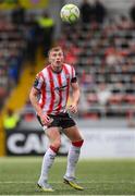 23 May 2025; Sam Todd of Derry City during the SSE Airtricity Men's Premier Division match between Derry City and Shamrock Rovers at The Ryan McBride Brandywell Stadium in Derry. Photo by Stephen McCarthy/Sportsfile