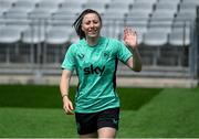 27 May 2025; Lucy Quinn during a Republic of Ireland women's training session at the Ataturk Olympic Stadium in Istanbul, Türkiye. Photo by Stephen McCarthy/Sportsfile