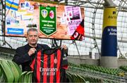 27 May 2025; Former AC Milan player Daniele Massaro during an event to promote the upcoming friendly match between Leeds United and AC Milan at the Aviva Stadium. Photo by Shauna Clinton/Sportsfile
