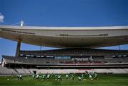 27 May 2025; A general view during a Republic of Ireland women's training session at the Ataturk Olympic Stadium in Istanbul, Türkiye. Photo by Stephen McCarthy/Sportsfile
