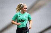 27 May 2025; Jessie Stapleton during a Republic of Ireland women's training session at the Ataturk Olympic Stadium in Istanbul, Türkiye. Photo by Stephen McCarthy/Sportsfile