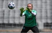 27 May 2025; Goalkeeper Courtney Brosnan during a Republic of Ireland women's training session at the Ataturk Olympic Stadium in Istanbul, Türkiye. Photo by Stephen McCarthy/Sportsfile
