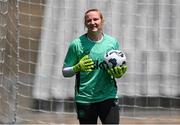 27 May 2025; Goalkeeper Courtney Brosnan during a Republic of Ireland women's training session at the Ataturk Olympic Stadium in Istanbul, Türkiye. Photo by Stephen McCarthy/Sportsfile