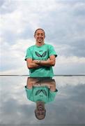 27 May 2025; Republic of Ireland's Megan Connolly poses for a portrait at their team hotel in Istanbul ahead of their UEFA Women's Nations League League B match against Türkiye on Friday. Photo by Stephen McCarthy/Sportsfile