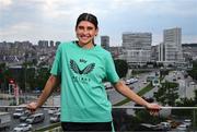 27 May 2025; Republic of Ireland's Erin Healy poses for a portrait at their team hotel in Istanbul ahead of their UEFA Women's Nations League League B match against Türkiye on Friday. Photo by Stephen McCarthy/Sportsfile