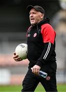 28 May 2025; Tyrone manager Paul Devlin before the Dalata Hotel Group GAA Football All-Ireland U20 Championship final match between Louth and Tyrone at BOX-IT Athletic Grounds in Armagh. Photo by Seb Daly/Sportsfile