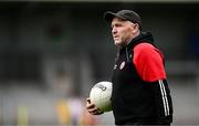 28 May 2025; Tyrone manager Paul Devlin before the Dalata Hotel Group GAA Football All-Ireland U20 Championship final match between Louth and Tyrone at BOX-IT Athletic Grounds in Armagh. Photo by Seb Daly/Sportsfile