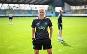 29 May 2025; Head coach Carla Ward before a Republic of Ireland women's training session at Esenler Erok Stadium in Istanbul, Türkiye. Photo by Stephen McCarthy/Sportsfile