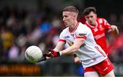 28 May 2025; Caolan Donnelly of Tyrone during the Dalata Hotel Group GAA Football All-Ireland U20 Championship final match between Louth and Tyrone at BOX-IT Athletic Grounds in Armagh. Photo by Seb Daly/Sportsfile