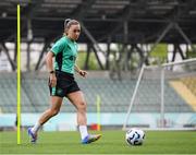 29 May 2025; Katie McCabe during a Republic of Ireland women's training session at Esenler Erok Stadium in Istanbul, Türkiye. Photo by Stephen McCarthy/Sportsfile