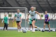 29 May 2025; Denise O’Sullivan during a Republic of Ireland women's training session at Esenler Erok Stadium in Istanbul, Türkiye. Photo by Stephen McCarthy/Sportsfile