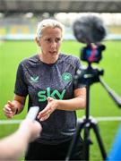 29 May 2025; Head coach Carla Ward during a Republic of Ireland women's media conference at Esenler Erok Stadium in Istanbul, Türkiye. Photo by Stephen McCarthy/Sportsfile