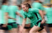29 May 2025; Aoibheann Clancy during a Republic of Ireland women's training session at Esenler Erok Stadium in Istanbul, Türkiye. Photo by Stephen McCarthy/Sportsfile
