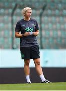 29 May 2025; Head coach Carla Ward during a Republic of Ireland women's training session at Esenler Erok Stadium in Istanbul, Türkiye. Photo by Stephen McCarthy/Sportsfile