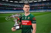 29 May 2025; Nickey Rackard Cup finalist Mayo's David Kenny during a Christy Ring, Nicky Rackard & Lory Meagher media event at Croke Park in Dublin. Photo by Seb Daly/Sportsfile