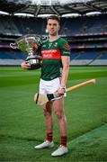29 May 2025; Nickey Rackard Cup finalist Mayo's David Kenny during a Christy Ring, Nicky Rackard & Lory Meagher media event at Croke Park in Dublin. Photo by Seb Daly/Sportsfile