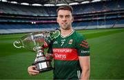 29 May 2025; Nickey Rackard Cup finalist Mayo's David Kenny during a Christy Ring, Nicky Rackard & Lory Meagher media event at Croke Park in Dublin. Photo by Seb Daly/Sportsfile