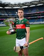 29 May 2025; Nickey Rackard Cup finalist Mayo's David Kenny during a Christy Ring, Nicky Rackard & Lory Meagher media event at Croke Park in Dublin. Photo by Seb Daly/Sportsfile