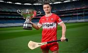 29 May 2025; Christy Ring Cup finalist Derry's Cormac O'Doherty during a Christy Ring, Nicky Rackard & Lory Meagher media event at Croke Park in Dublin. Photo by Seb Daly/Sportsfile