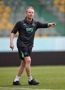 29 May 2025; Assistant head coach Alan Mahon during a Republic of Ireland women's training session at Esenler Erok Stadium in Istanbul, Türkiye. Photo by Stephen McCarthy/Sportsfile