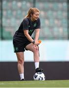 29 May 2025; Performance coach Holly Pickett during a Republic of Ireland women's training session at Esenler Erok Stadium in Istanbul, Türkiye. Photo by Stephen McCarthy/Sportsfile