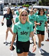 30 May 2025; Republic of Ireland's Denise O’Sullivan during a pre-match walk near their team hotel ahead of the UEFA Women's Nations League, League B match between Türkiye and Republic of Ireland at Esenler Stadium in Istanbul, Türkiye. Photo by Stephen McCarthy/Sportsfile